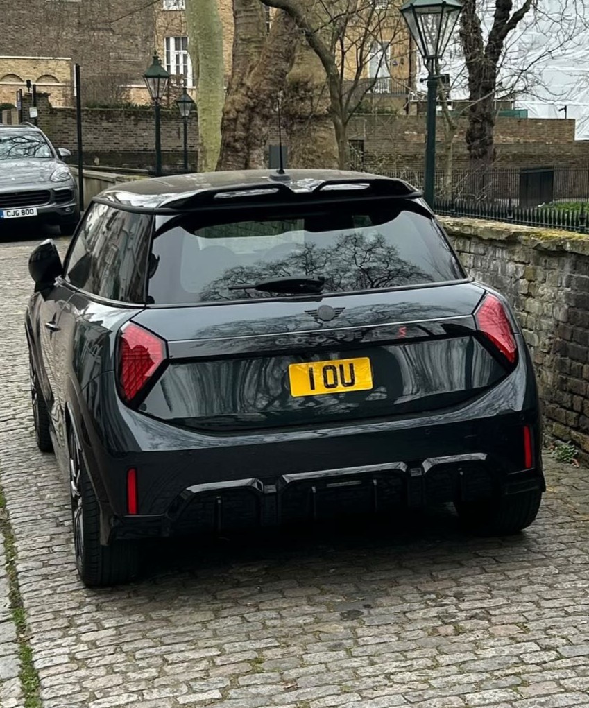 Number Plate 1 OU